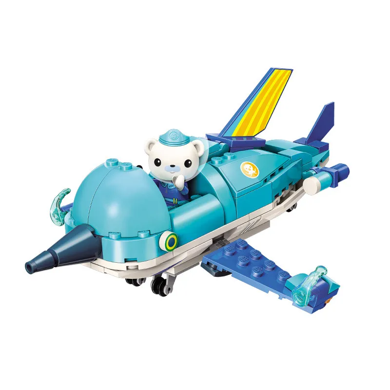 Octonauts Building Block Set Complete GUP Vehicles & Crew Figures Set Ocean Exploration Toys for Toddler Birthday Christmas Gift
