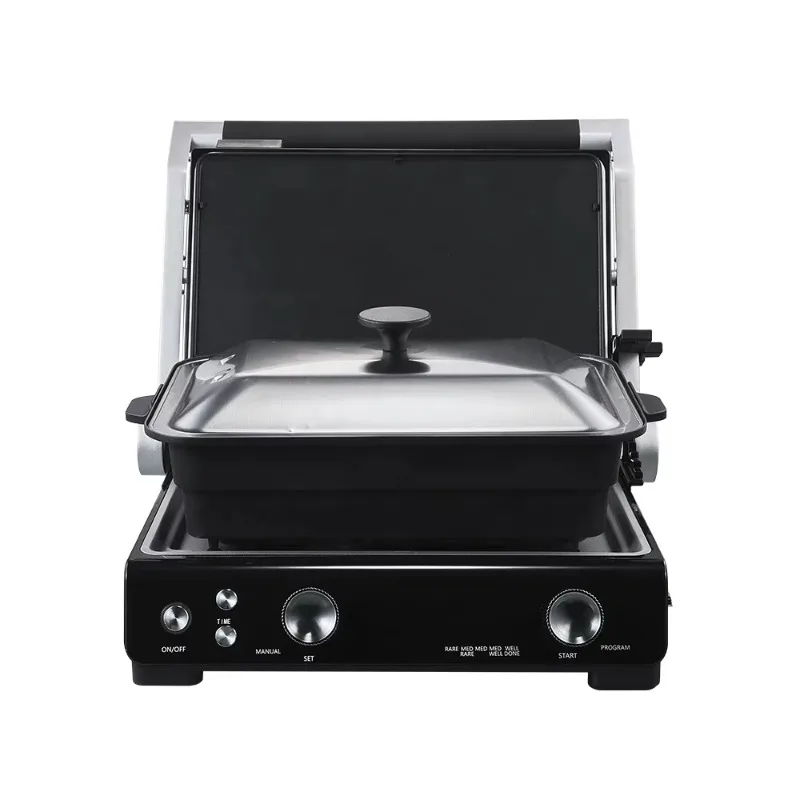 Premium New Mutil-Funcional Inox 15 programas predefinidos Contact Grill