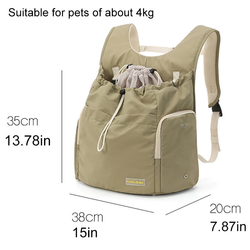 Pet Carrier for  Dog Soft Sided Small Travel Cat Carrier Sturdy Transport Carrier Long Trips