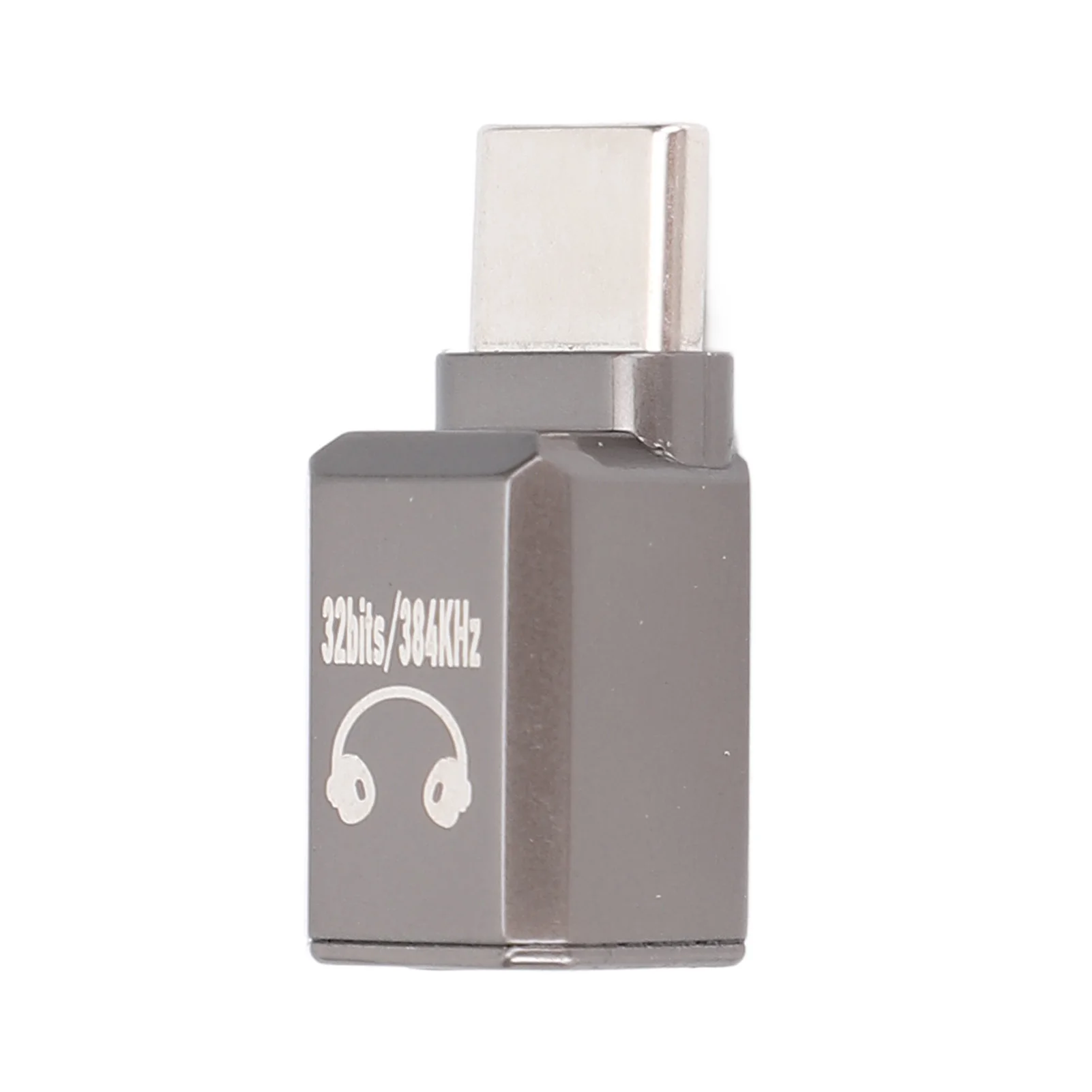 USB C naar 3.5mm Hoofdtelefoonadapter 32 Bit 384KHZ HiFi DAC Type C naar Hoofdtelefoon Geluidsaansluiting Dongle voor 16 Pro 16 Plus voor Galaxy S24
