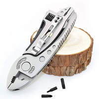 Multitool Pliers Pocket Screwdriver Set - Accessories for Handyman,Adjustable Wrench,Screwdriver,Pliers,Knife Compact,Portable