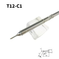 T12-C1 Soldering Tip for T12 STM32 OLEN FX-951 FM-2028 Weldering Station Iron Handle Tip Replacement Tool