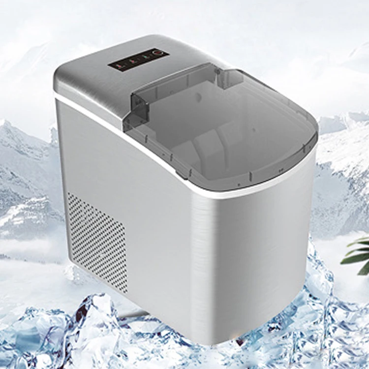 家庭用自動製氷機ポータブルカウンタートップ家庭用ミニキューブ製氷機