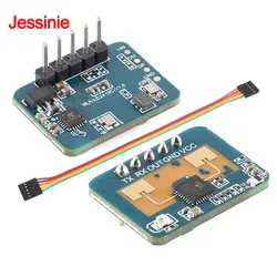 10Pcs/1pc LD2410C 24Ghz Human Presence Sensor HLK-LD2410C Millimeter Wave Radar Module Non-contact Heartbeat Motion Detection