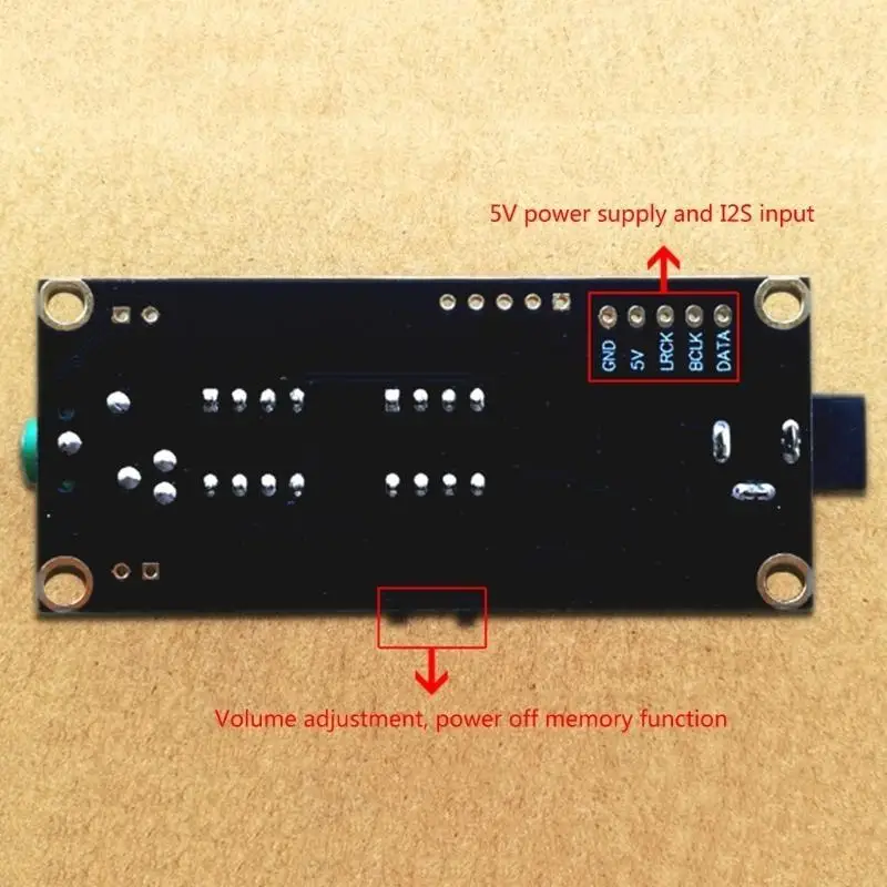 R53C ES9038Q2M Decoding Board 5V-9V I2S Input USB Matching Italian PCM768KHz DSD512