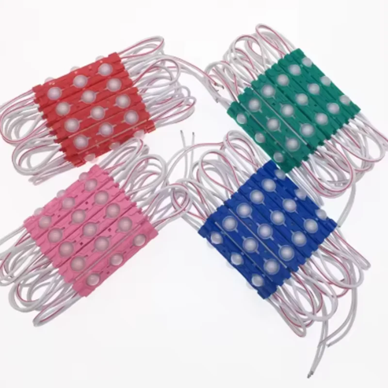 2025 جديد السوبر مشرق 20 قطعة 2835 3 LED وحدة 1.5 واط الأبيض مقاوم للماء ضوء الزخرفية لعلامة إلكتروني علامات الإعلان