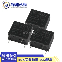 5Pcs TIANBO relay TRG1 D-5VDC-S-H TRG1D-12VDC-S-H TRG1D-24VDC-S-H 4PIN 5A Replaceable HF32F -005 5V 12V 24V Power relay