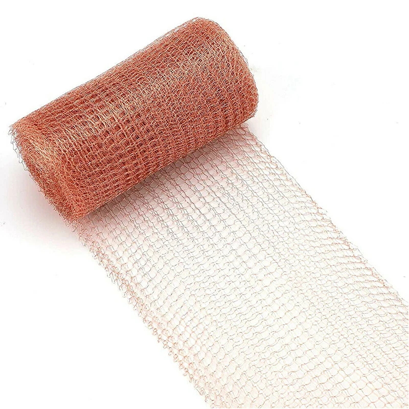 3M/15.2M Pure Copper Soffit Mesh Anti-snail Rat Rodent Slug Snail Control Net Blocker Netting Garden Plant Protceted Network