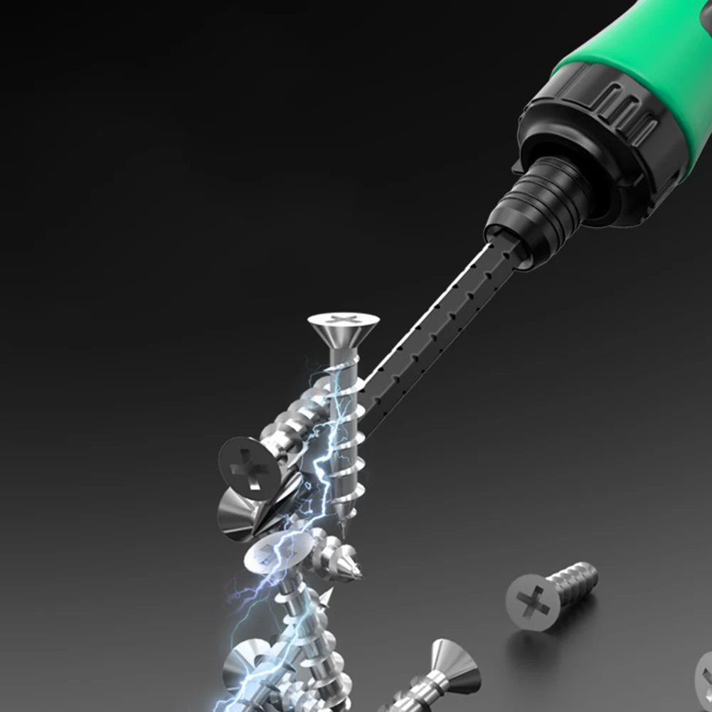 1pc Multipurpose Adjustable Length Telescopic Screwdriver Magnetic Cross Head For DIY Household Repairs