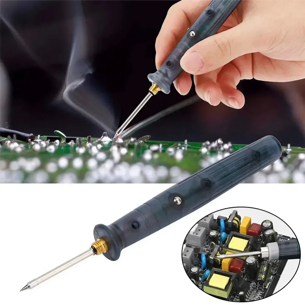 Mini USB Soldering Iron 5V 8W Fast Heat Up Precise Tip for Hobbyists and SMD Soldering Projects