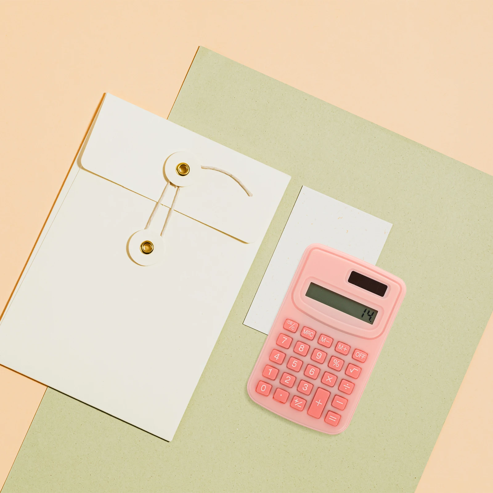 

Small Pocket Calculator Portable Students Keychain Counting Tool Cute Office Desktop Decor For School Use