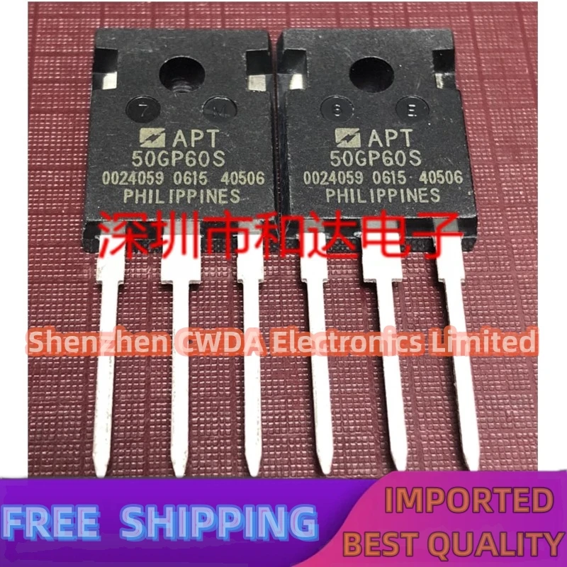 10PCS-20PCS  APT50GP60S  MOS TO-247 600V 100A  In Stock Can Be Purchased