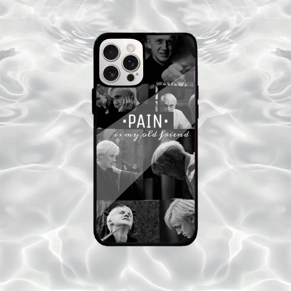 حافظة هاتف ممثل D-Draco Malfoy لهاتف iPhone17,16,15,14,13,12,11 Plus، Pro Max شحن لاسلكي مغناطيسي Magsafe #4