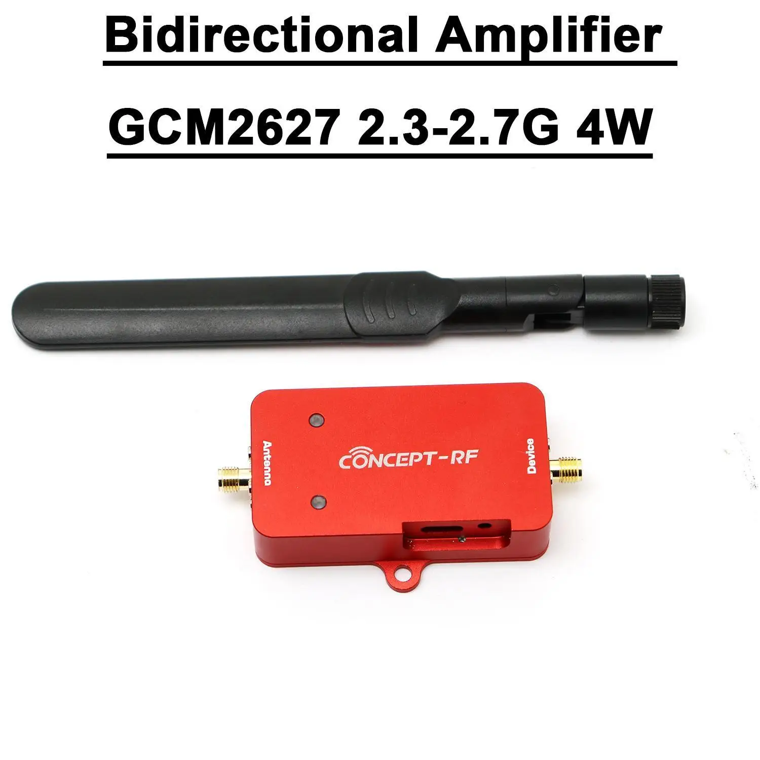 Bidirectional 2.4GHz 4W Signal Amplifier - SMA RF Power Amp For RC Drone Image Transmission, WiFi Receiver/Transmitter Booster