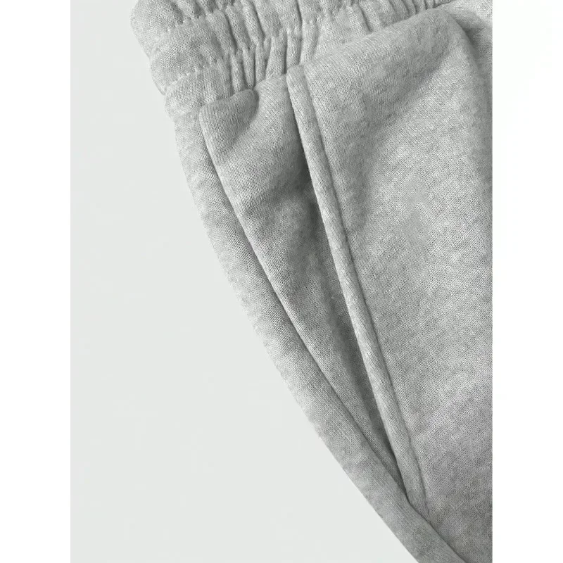 Cotton Sports Pants Men's Autumn Casual Gray Pants New Men's Straight Leg Sweatpants