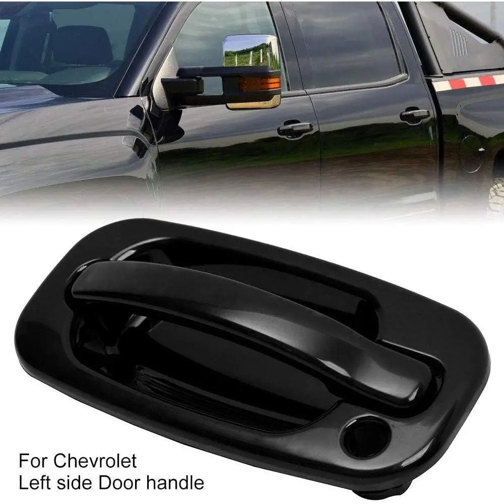 

Наружная дверная ручка для Chevrolet Avalanche Silverado Suburban GMC Sierra 1500 2500 Yukon, передняя левая, GM1311129, GM1310129