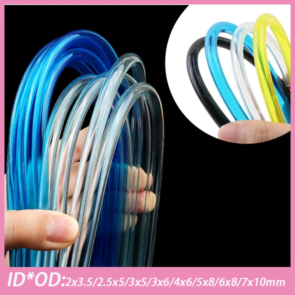 1/5Meter ID 2x3.5/2.5x5/3x5/3x6/4x6/5x8/6x8/7x10mm Fuel Gas Hose Petrol Pipe for Trimmer Chainsaw Blower Hoses DIY Tools