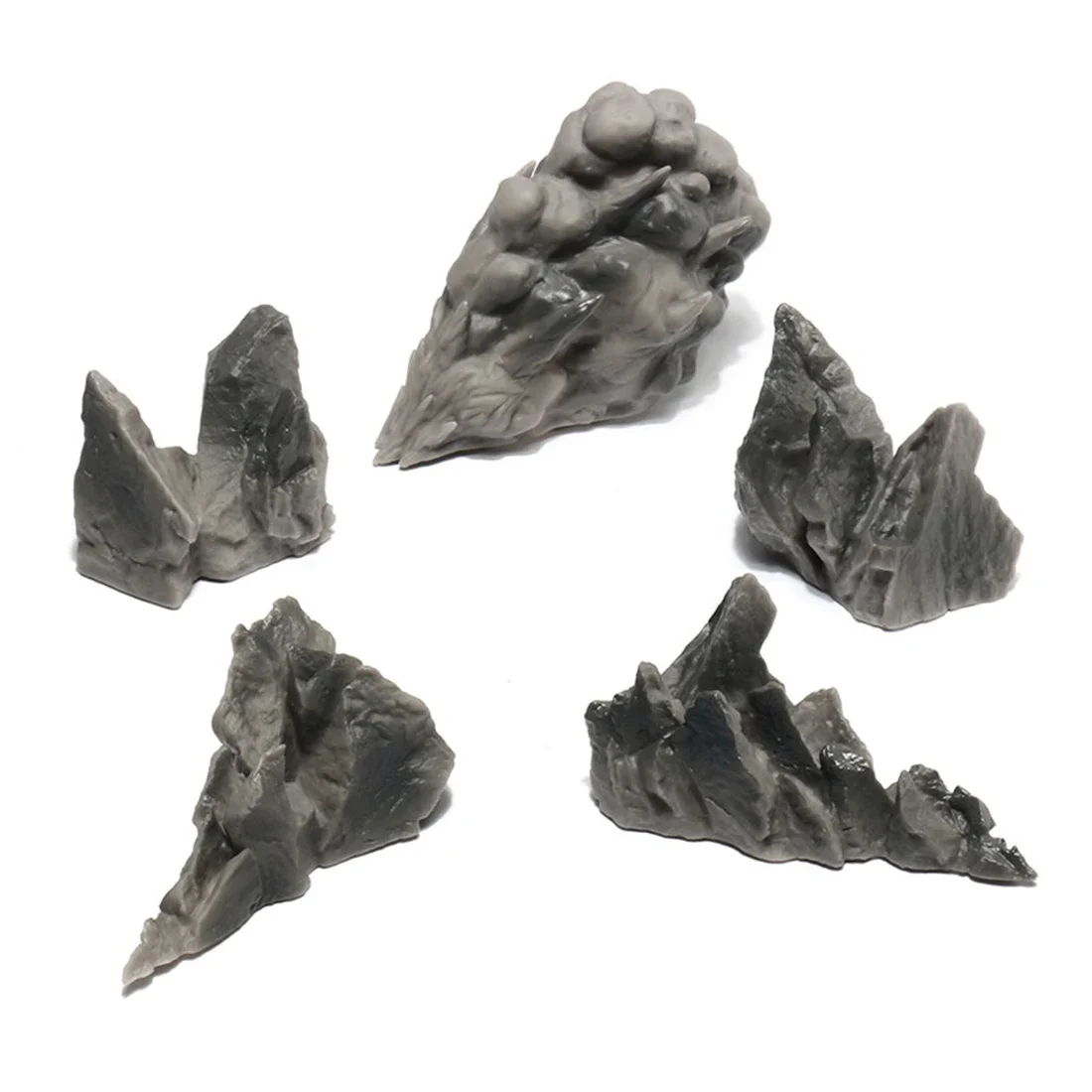 

Broken Stone Effect Decoration Rock Model for General Scale Model Action Figure Model General
