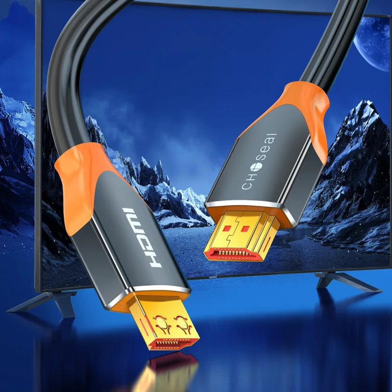 CHOSEAL HDMI-Compatible 2.0 18Gbps Cable with 18K Graphene Shield - 4K Ultra HD for Gaming Console/PS5/Xbox