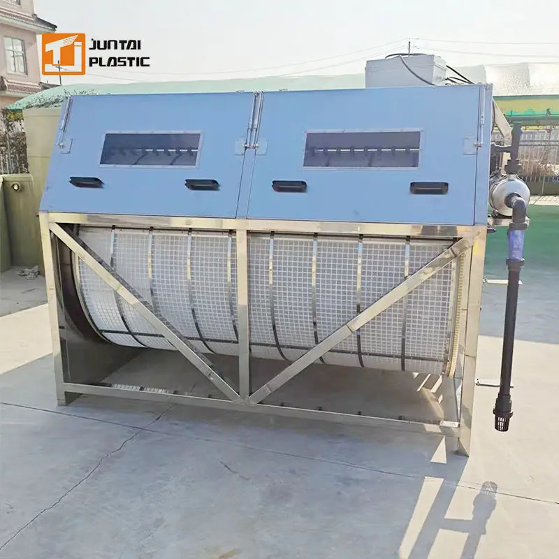 

Low Price Fully Automatic Aquaculture Sewage Microfiltration Machine Solid-liquid Separation Microfiltration Machine