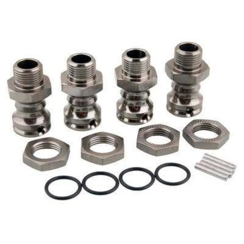 1:8 extended coupling 17mm coupling for off-road modification with large wheels, length 23mm, one vehicle set 89108