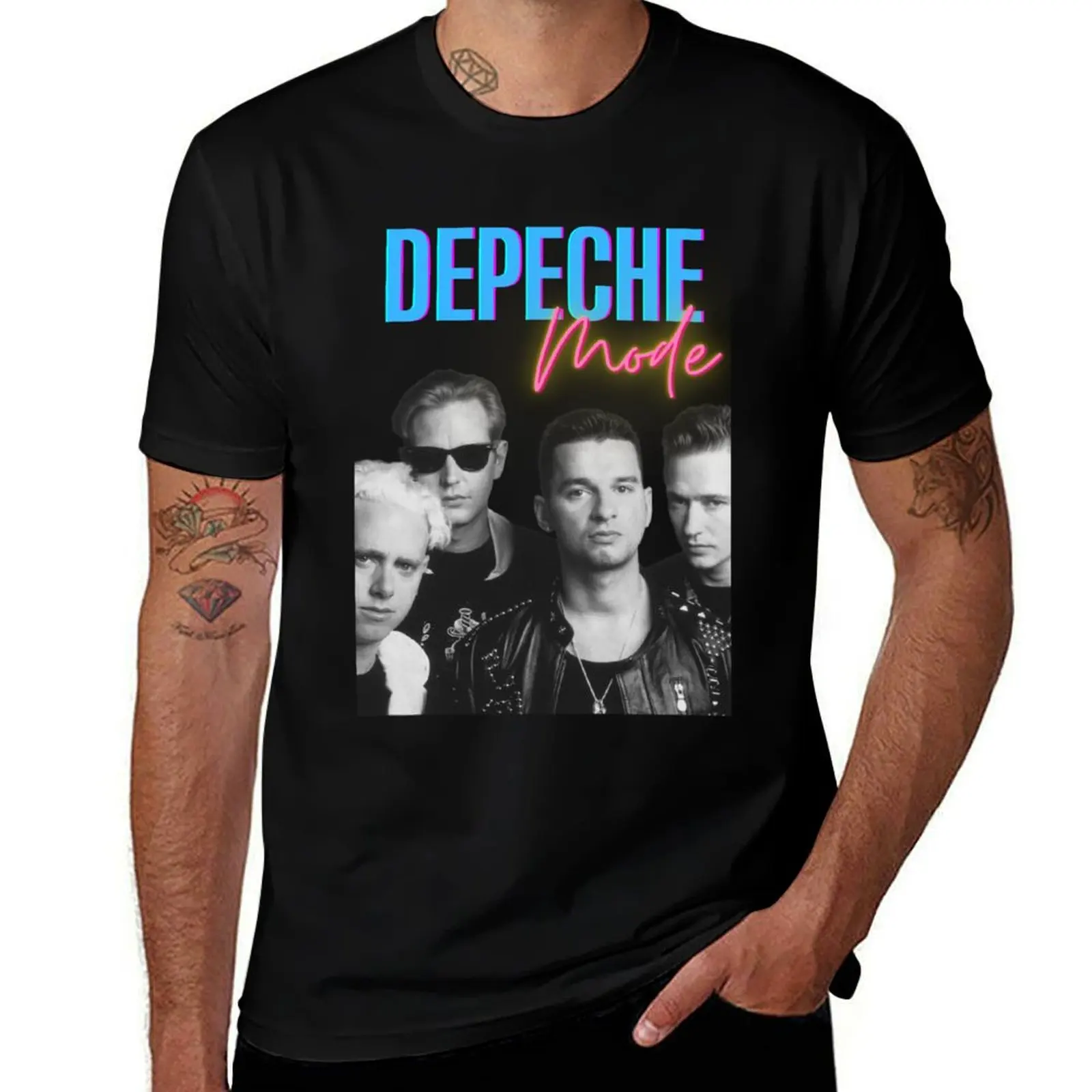 

Depeche Mode Retro T-Shirt Vintage Style Printed Top