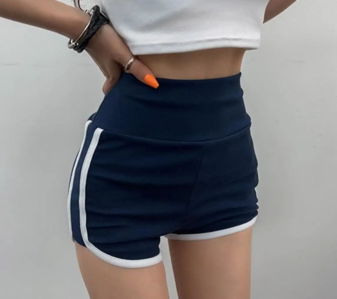 

5STUDIO повседневные спортивные штаны с высокой талией из чистого хлопка, удобные простые утягивающие шорты, женские летние модные брюки