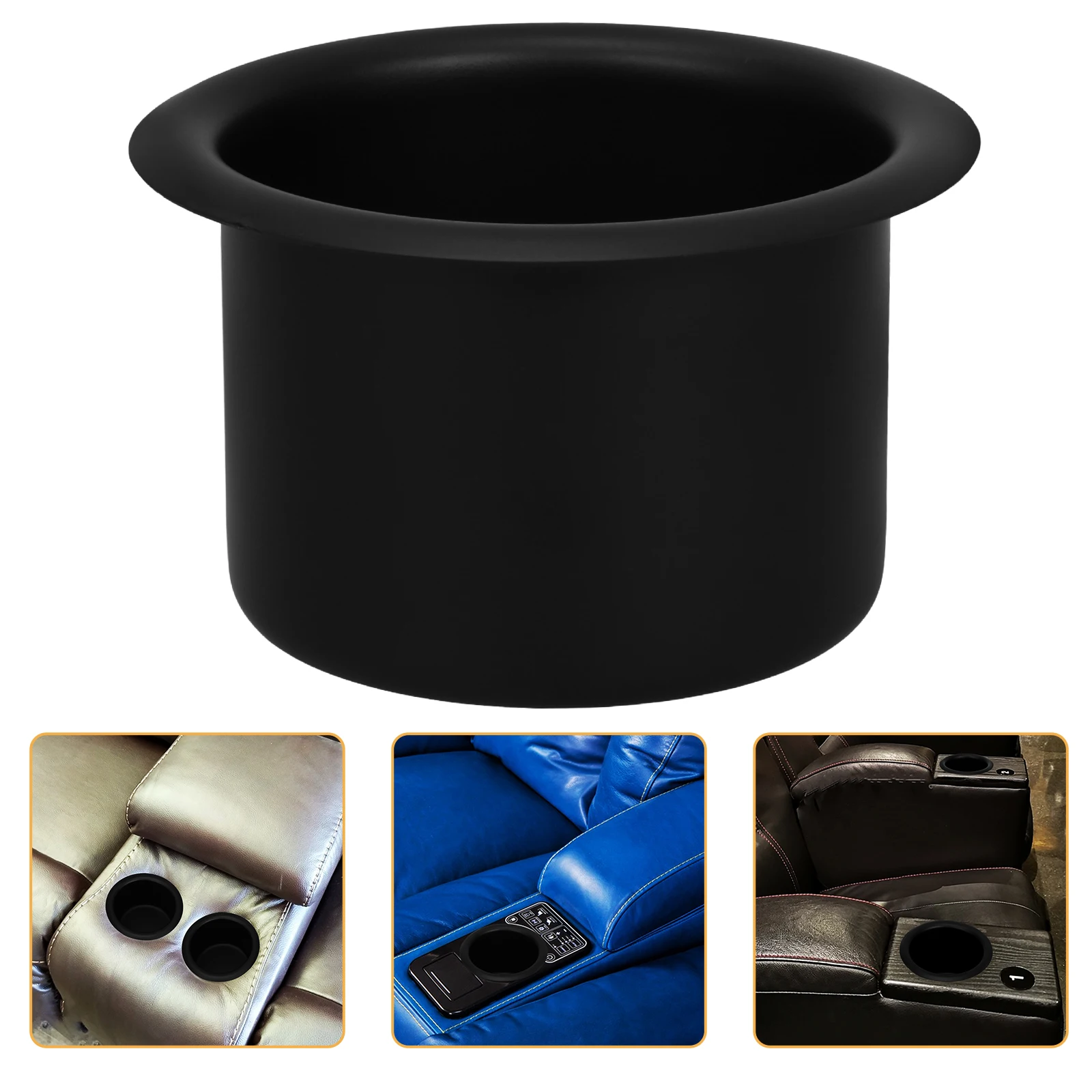 

1pc Sofa Cup Holder Stainless Steel Drink Cupholder for Couch Car Recliner RV Cup Holder Couch Insert Seat Replacement