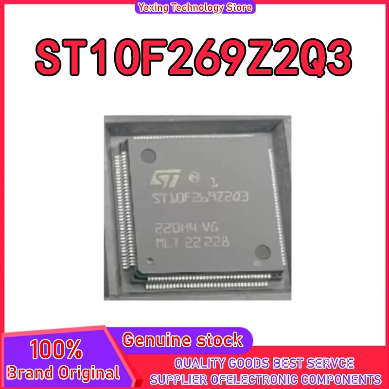 

Новый оригинальный ST10F269Z2Q3 ST10F269Z2Q6 ST10F269 QFP-144 Встроенный контроллер микроконтроллера новый и оригинальный