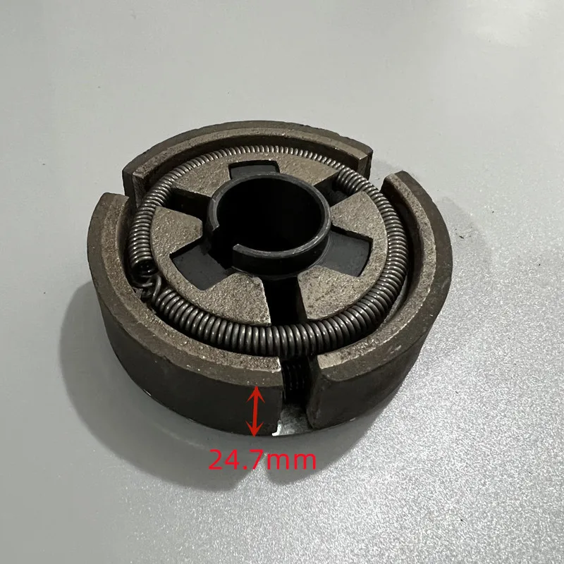 Clutch fits For GX390 GX420 GX450 GX460 188F 190F 192F Engine with 25mm shaft output used for water pump/cutter