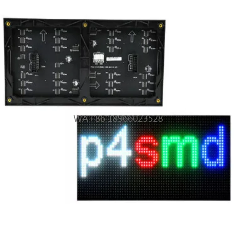 

Полноцветная светодиодная панель дисплея P4 для использования в помещении SMD, сделанная в Китае, модуль видеостены