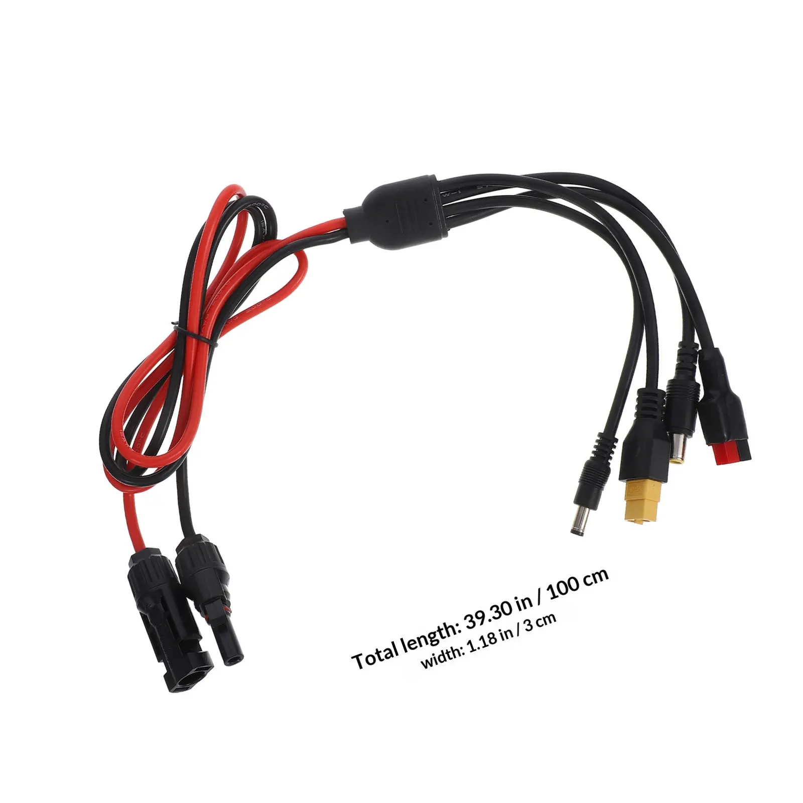 Solar Connector to Dc7909 Xt60 5521 30a Adapter Multifunction Waterproof Dustproof for Rv Caravan Solar Panel System