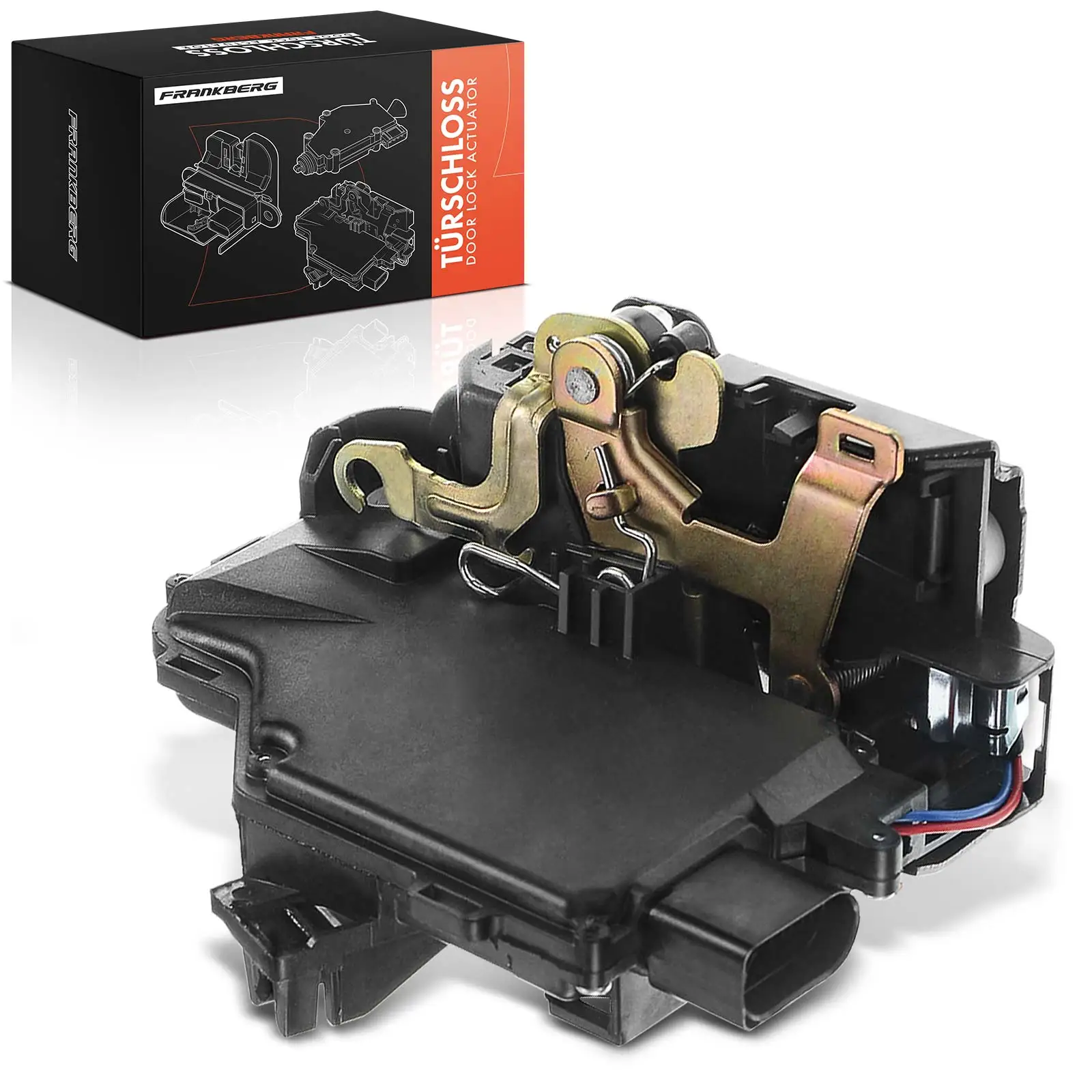 Frankberg 1x Deurslot linksvoor voor Audi TT Roadster 8 N9 1.8L 3.2L 1999-2006 8N1837015B