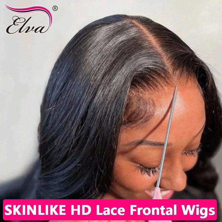 

13x6 HD Lace Front Wigs For Woman HD Lace Front Wigs Straight Hair Invisible HD Lace Melt Skin HD Lace Front Human Hair Wigs