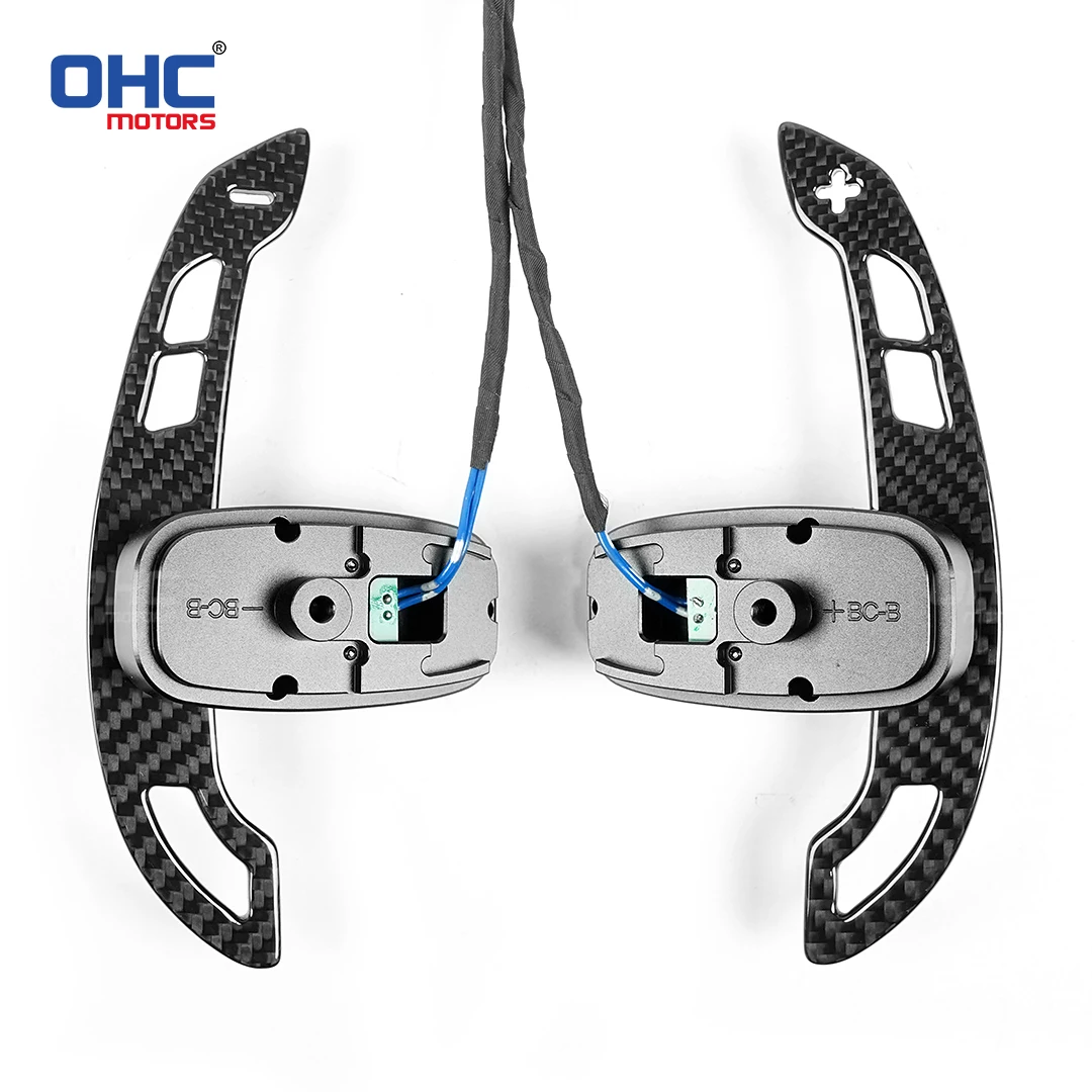 

Глянцевые магнитные лопасти из углеродного волокна, двигатели Plug & Play для Mercedes-Benz AMG, оригинальный руль Mercedes W205 AMG