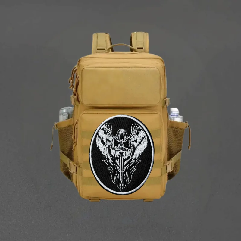 

Military Angel Chevron Printing Patch Tactical Vest Hook&Loop Hats Morale Badge Backpack Stickers Armband Patches for Clothing