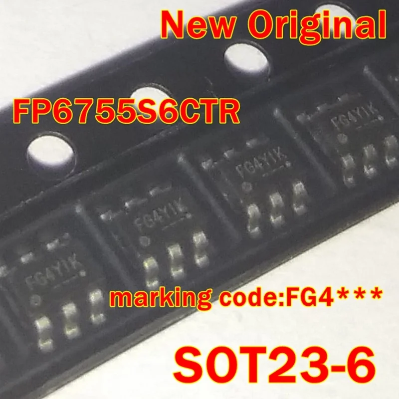 

1Pcs to 100Pcs Fp6755S6Ctr Sot23-6 New Original Marking Code:Fg4*** High-Efficiency, 29V White Led Driver with Dimming Control