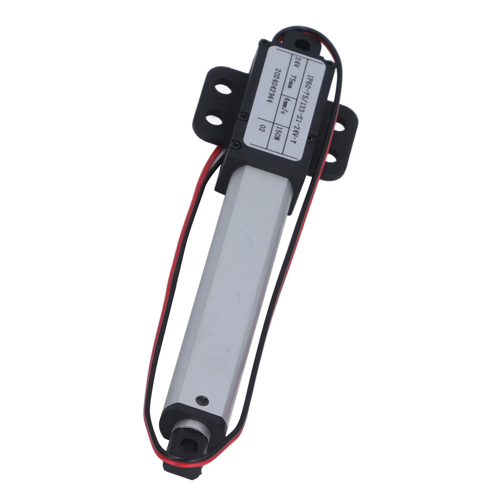 

Electric Mini Linear Actuator Telescopic Small Motion Actuator 150N 75mm Stroke DC24V 4mm/s for Robot
