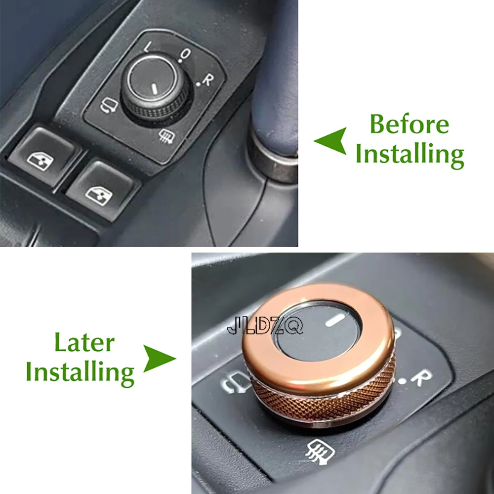 Car Rearview Window Metal Knob For Seat Leon/Ateca/Tarraco/cupra Formentor cupra Leon 2020-2026 Ibiza Arona/cupra Ateca 22-26 view 2