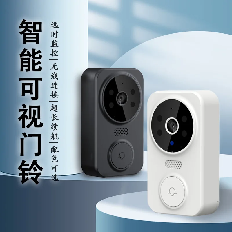 M8 Intelligent Trigger Bell Remote Visual Doorbell Voice Intercom WiFi Graffiti Monitoring Wireless Doorbell