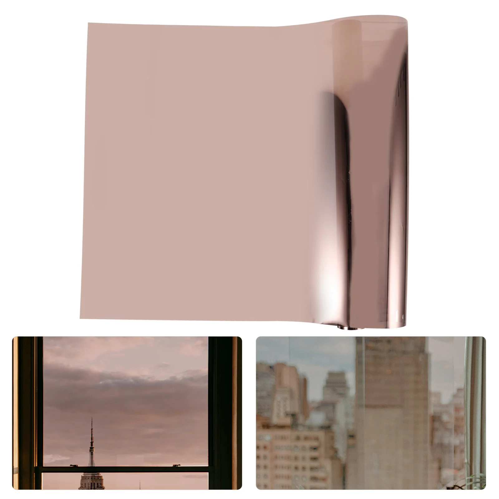 1 لفة فيلم نافذة الخصوصية طريقة الشمس حجب الحرارة الأشعة فوق البنفسجية عاكسة حماية الخصوصية مكتب الحمام الزجاج تلوين الفيلم #5