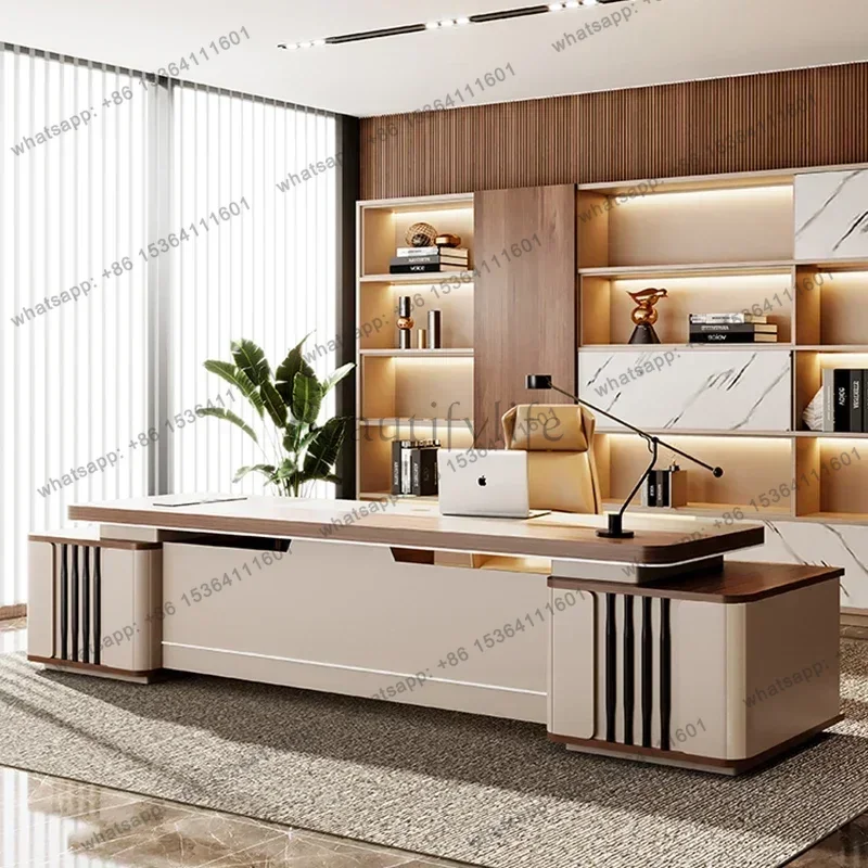 LD European Office Table Motion Desk Square Bureau De Travail Gaming Office Desks Study Height Craft Tavolino Commercial
