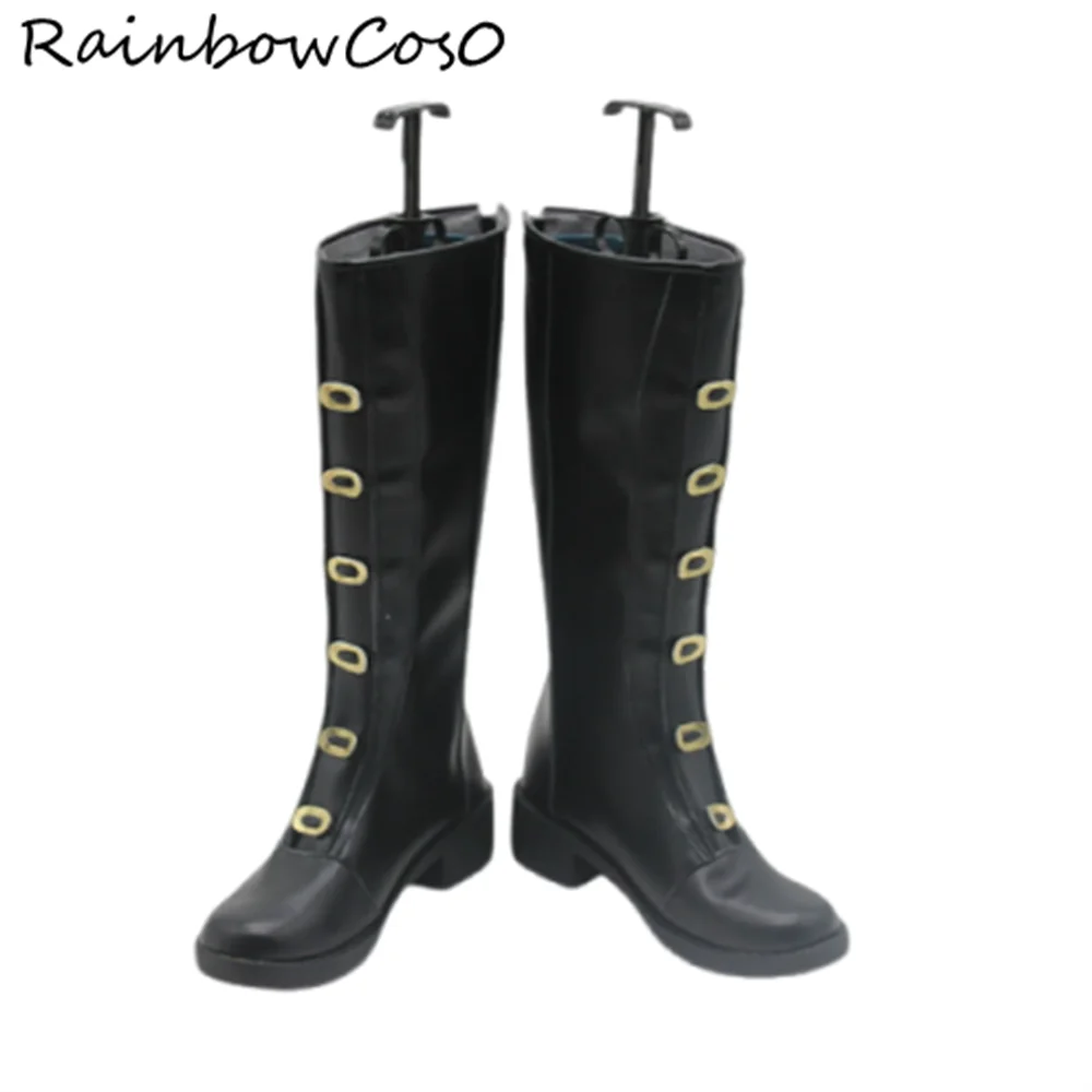 Jessica the Liberated Arknights Scarpe Cosplay Stivali Gioco Anime Halloween Natale RainbowCos0 W4593