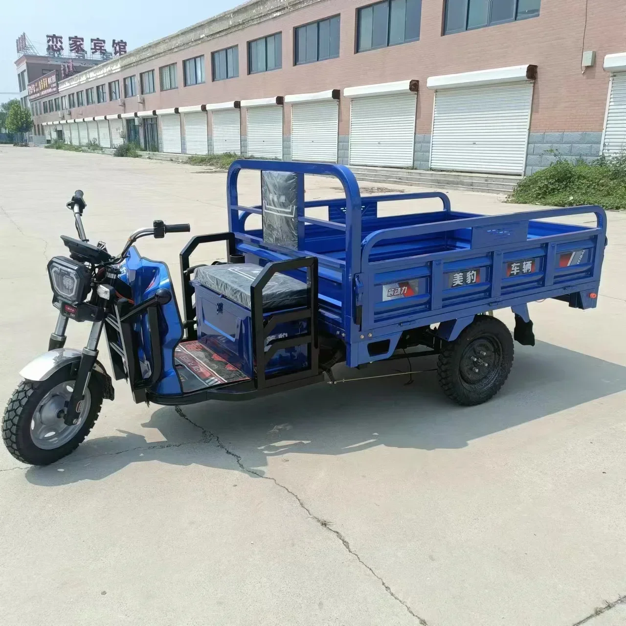 

Best-Selling 1000W 48V High-Speed Tricycle Cargo Manned Electric Pedicab Manufactured By Chinese Factory