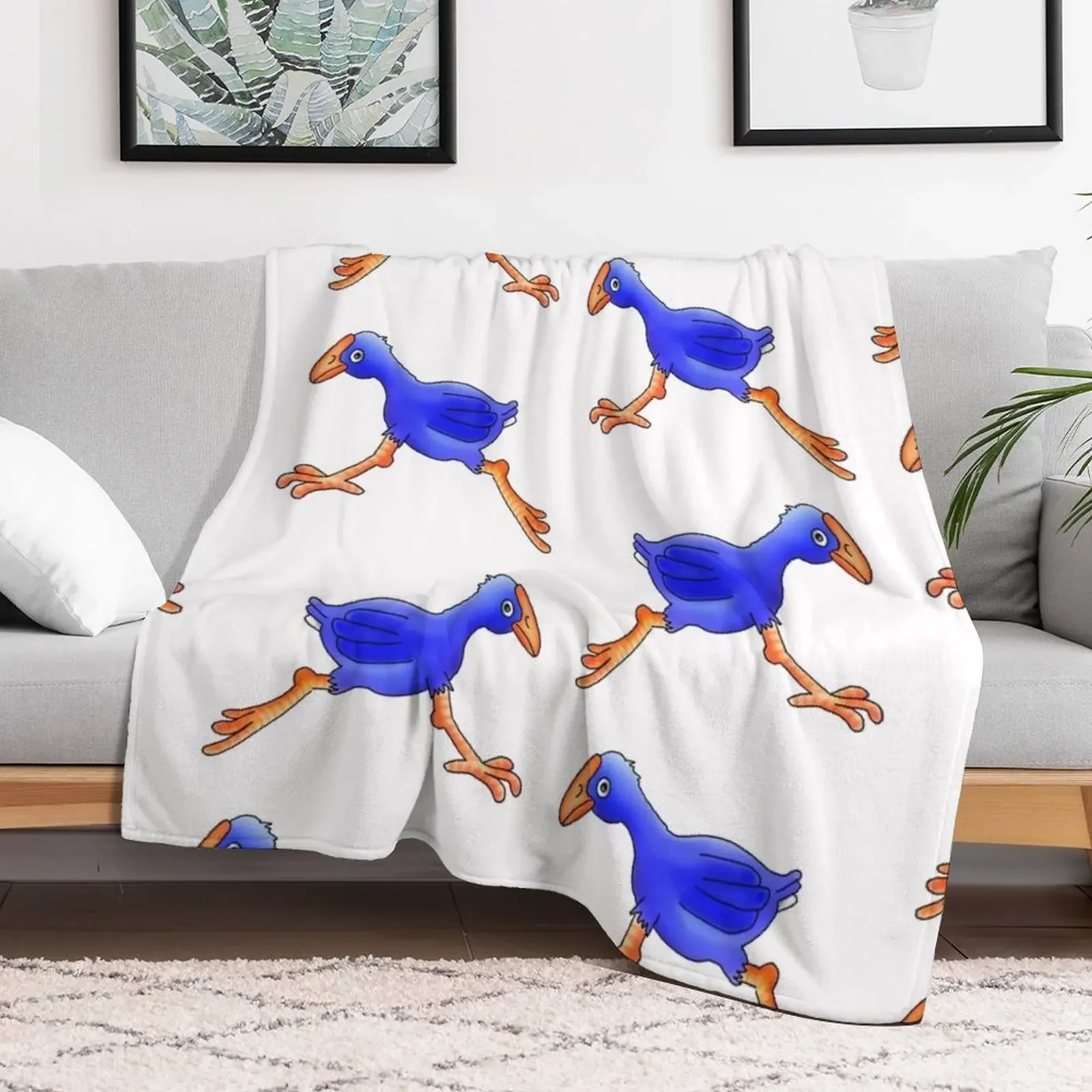 الجري بوكيكو. نيوزيلندا الطيور الأصلية رمي بطانية كيس النوم أريكة عملاقة الأربعاء البطانيات الثقيلة #2