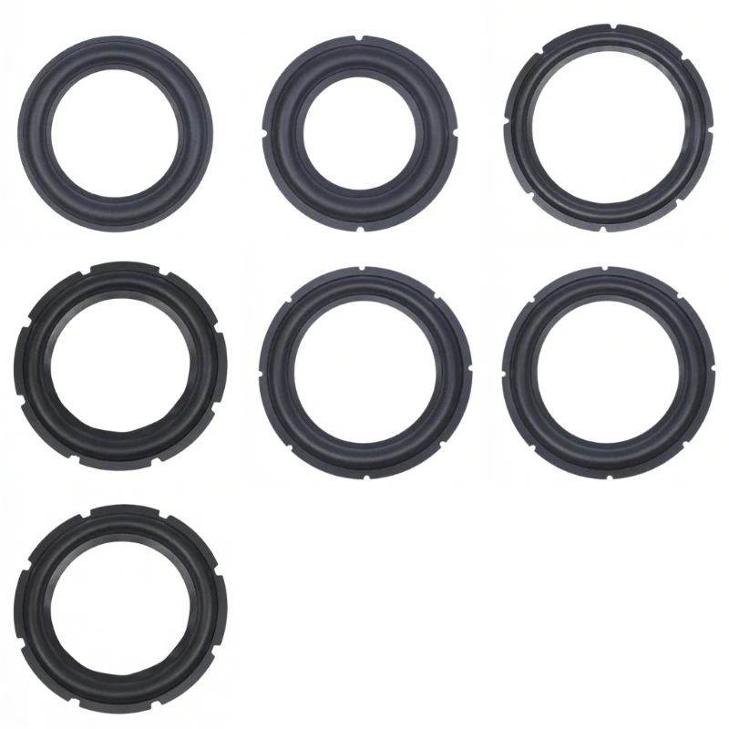 96BA Lautsprecher-Gummikanten-Surround-Ersatzteil für Reparatur und Sanierung – Detail 1
