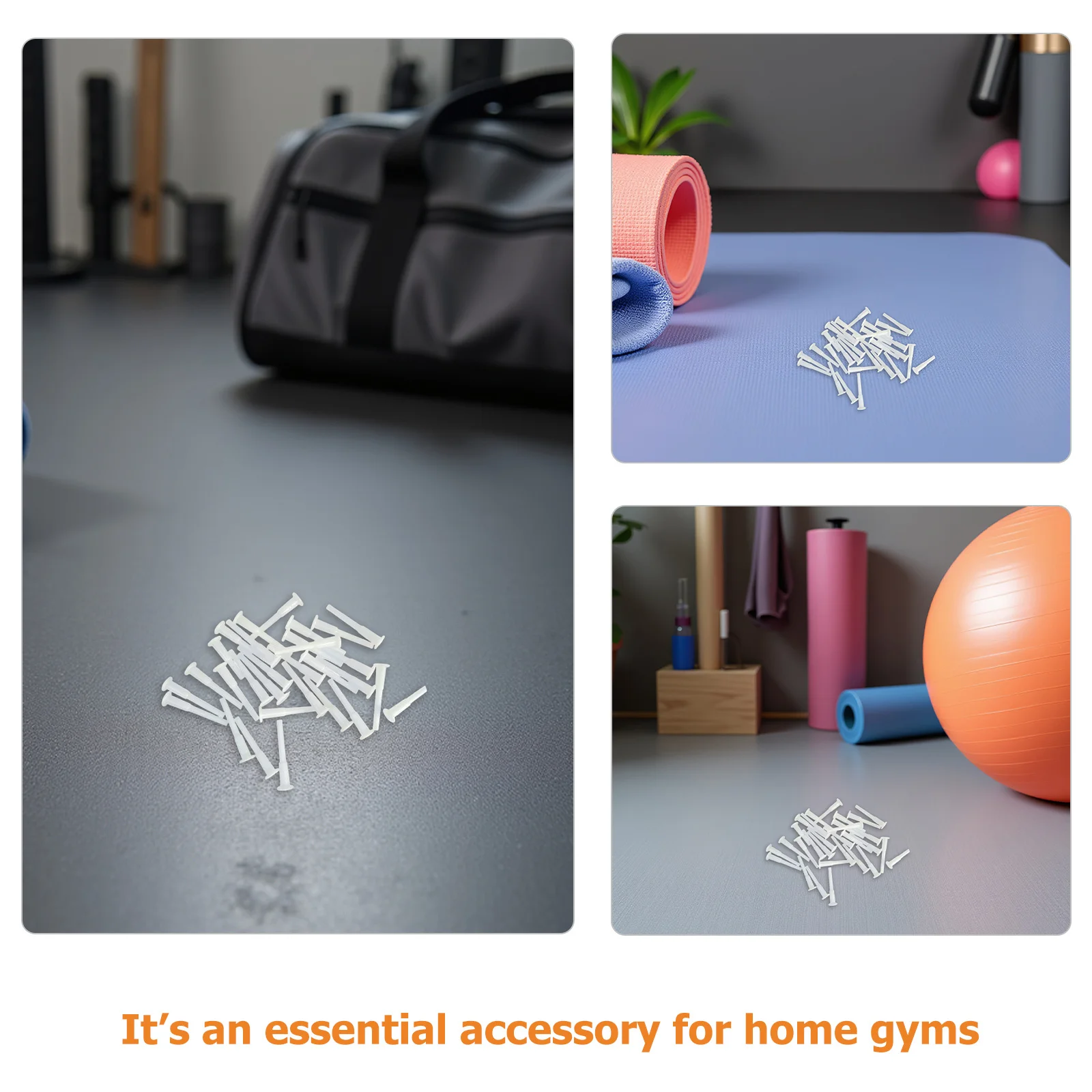 120 pz Yoga Ball Plug Air Stopper Pin Adattatore Riutilizzabile Gonfiabile Spina per Equilibrio Palla Allenamento Accessori Casa e Palestra