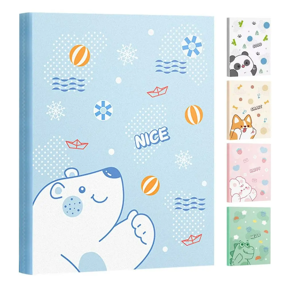 

30 Pages A4 Cartoon Large Capacity Archives Bag File Folder Student Test Paper Storage School Office Stationery