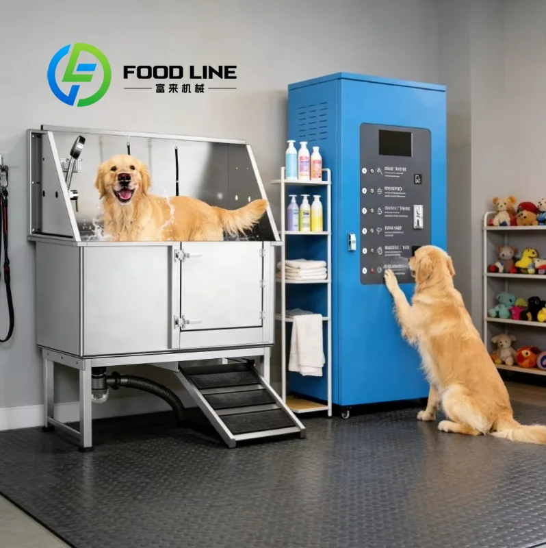 

Budget Friendly Pet Washing Machine Cost Effective Dog Cat Bathing Equipment For Small Pet Business Startup
