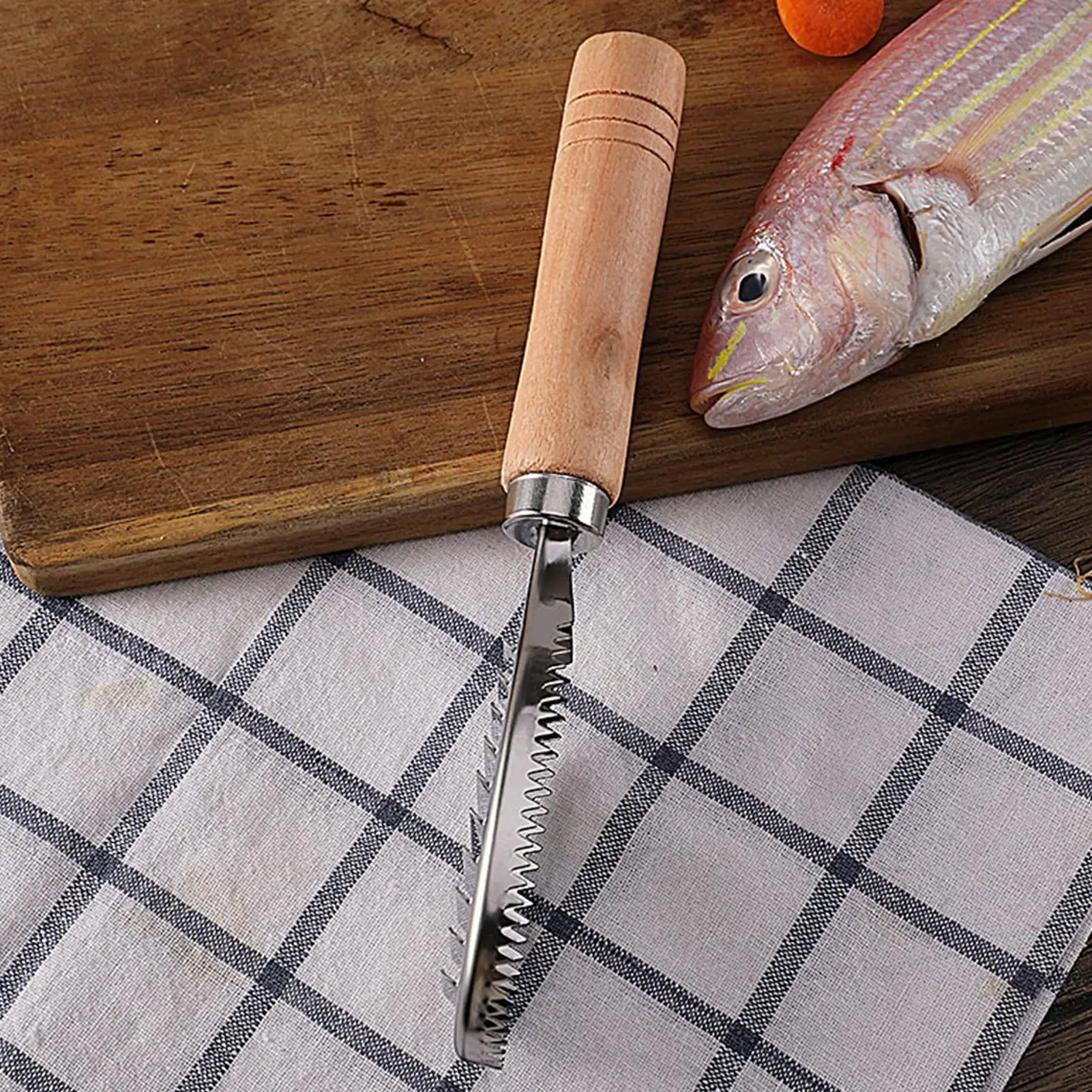 Fish Scaler Remover Multifunctional Stainless Steel Fish Cleaning Brush Scraper Fish Skin Cleaner Skinner Graters Peeler
